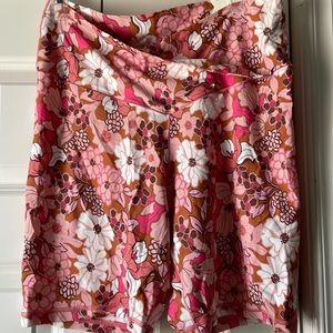 Aerie Offline bike shorts XXL pink flowers